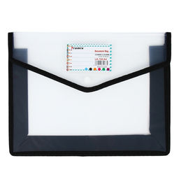 Папка-конверт на кнопке А4, 500 мкр, с расширением, горизонтальная, карман для визиток, МИКС - Simaland фото 12