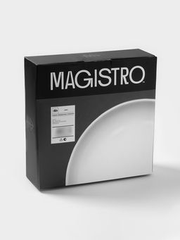 Тарелки Magistro Mien, d=26.3 см, набор 6 шт., фарфор, белые фото 5