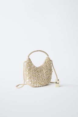 BANDOLERA APLIQUES / Blanco Crudo - Zara фото 7