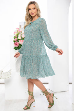 Платье Парадиз (олива) П8784 - Lt collection фото 6