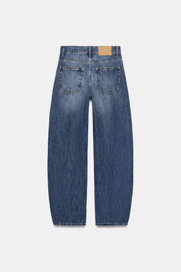 JEANS Z1975 BARREL HIGH-WAIST - Zara фото 9