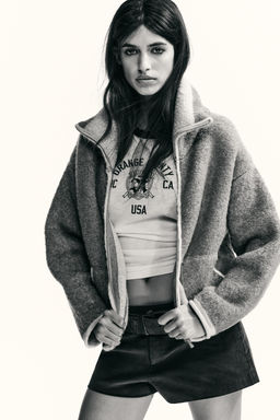 CONTRASTING TRIM CARDIGAN - Zara фото 2