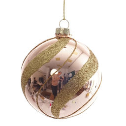 Украшение новогоднее "Шар", L8 W8 H9 см, 3в.