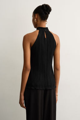 Блуза плиссе с открытыми плечами - Mollis фото 4