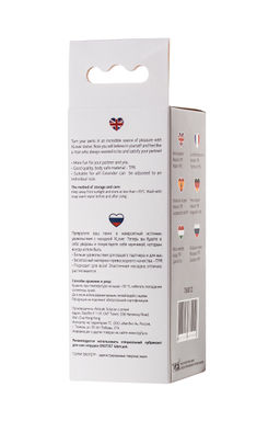 Насадка на пенис TOYFA A-Toys, TPR, прозрачный, 14,7 см  фото 4