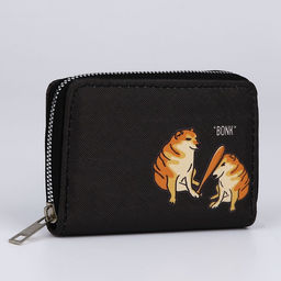 Кошелёк молодёжный Хватит тратить 12х9.5х2см - Nazamok фото 3