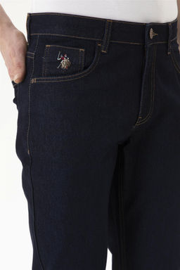 Мужские темно-синие джинсовые брюки - U.s. polo assn фото 5