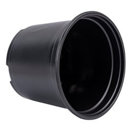 10шт. Горшок для рассады 0,8л d12см h11см (полистирол) черный