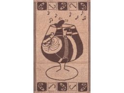 1с105.413ж1 Соты и пчелка (коралл3) Полотенце махровое 50х30 см - Текс-дизайн фото 51