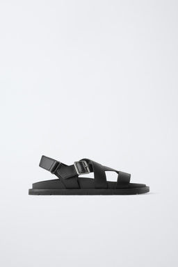 SANDALS WITH BUCKLES - Zara фото 7