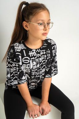 Детская футболка оверсайз Happyfox