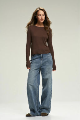 Лонгслив BASIC Brown - Erist store фото 3
