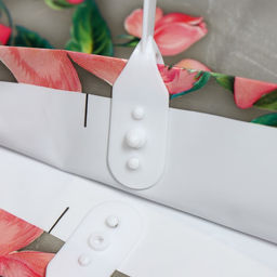 Цена за 10 шт. Пакет «Сады Парижа», полиэтиленовый с пластиковой ручкой, 37×34 см, 80 мкм