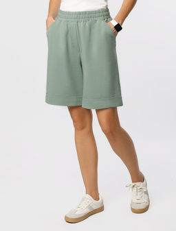 VILATTE / Шорты из эластичного футера двухнитки