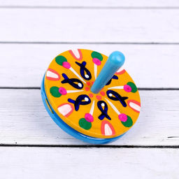 Волчок двойной большой «Расписной», МИКС