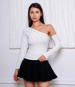 Лонгслив #КТ39 (8), белый