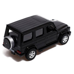 Машина металлическая MERCEDES-BENZ G63 AMG, 1:32, открываются двери, инерция, цвет чёрный - Автоград фото 6