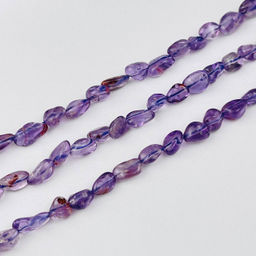 Бусины для украшений из Ауралита (Канадский Аметист) 39 см