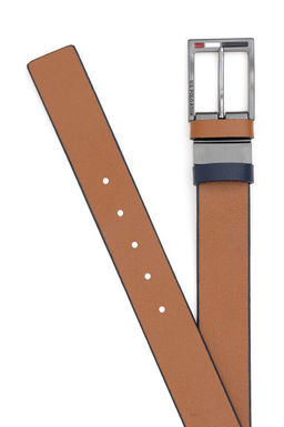 Мужской темно-синий ремень - U.s. polo assn фото 2