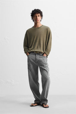 LIGHTWEIGHT 100% LINEN SWEATER - Zara фото 9