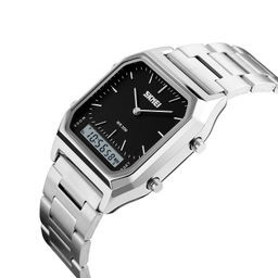 Мужские наручные часы Skmei 1220silver-black