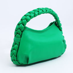 Сумка-багет на молнии, цвет зелёный - Simaland фото 2