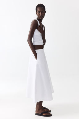 Falda midi en sarga de algod?n - H&m фото 2