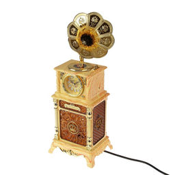 Часы-светильник "Меломан", с будильником, 43 х 16 х 15 см