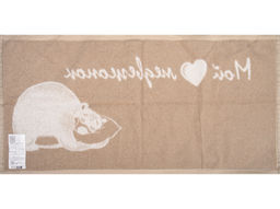 6с104.513ж2 Мой медвежонок (лен3) Полотенце махровое 81х40см