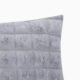 Наволочка декоративная Этель цвет серый 43х43 см , велсофт, полиэстер  фото 2