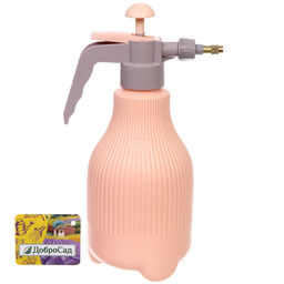 Опрыскиватель помповый 1,5л "Моне" персиковый ДоброСад