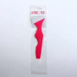 Цена за 2 шт. Трафарет для нанесения макияжа, 15×4.5×0.7 см, цвет розовый