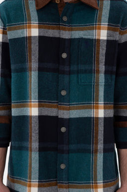 Мужская темно -зеленая рубашка с длинным рукавом 1 бесплатно для 1 зоны в рубашках - U.s. polo assn фото 6