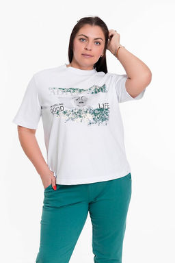 Костюм М324067Пв белый - Елена фото 7