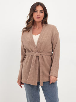 Жакет женский трикотажный KATHARINA KROSS KK-JTR-003Kn-коричневый