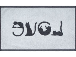 Полотенце махровое 6с104.411ж1 LOVE-кот(антрацит) 67х40см