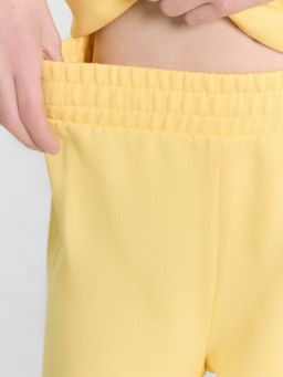 Комплект для девочек желтый: свитшот и брюки - Mark formelle фото 9