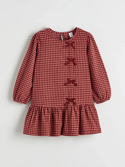 Fiyonk Detayl? K?z ?ocuk Elbise