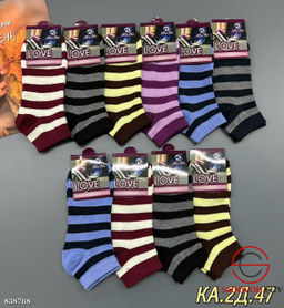 Женские носки из хлопка