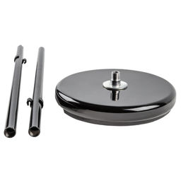 ULM-T600 2х6W/4500K/DIM BLACK Торшер напольный светодиодный, 2х6W. Сенсорный выключатель. Диммер. Черный. ТМ Uniel