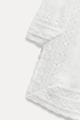 LACE TRIM NIGHTDRESS - Zara фото 8
