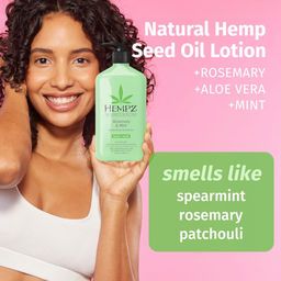 Молочко для тела увлажняющее HEMPZ Spearmint & Rosemary