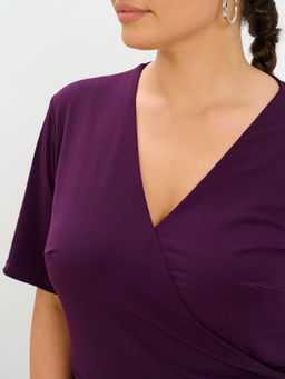 Платье MR008SS3 wine - Maxroses фото 4