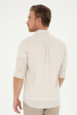 U. S. Polo Assn / Мужская рубашка с длинным рукавом Stone - U.s. polo assn фото 5