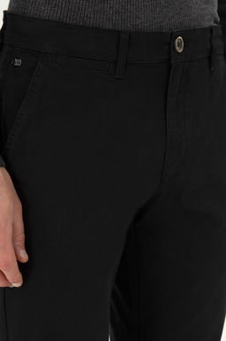Мужские черные брюки из плотной ткани/чиносы - U.s. polo assn фото 5