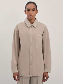 Рубашка с карманом прямого кроя / Zarina  фото 3