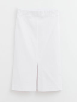 CONTE Юбка A-силуэта с разрезом AMANDA white white