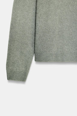 100% CASHMERE REGULAR FIT SWEATER - Zara фото 8