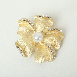 Брошь Цветок / 0468 /уп 24/ - Галеонтрейд фото 2