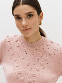 Джемпер 121.070115/розовый - Seven senses фото 5
